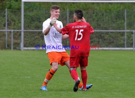 FC Zuzenhausen - SV Waldhof-Mannheim II Verbandsliga Nordbaden 28.04.2013 (© Siegfried)